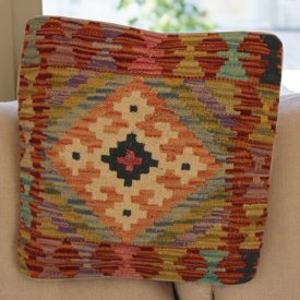   Ročno tkana prevleka za vzglavnik Kilim 45x45 afganski dekorativni vzglavnik