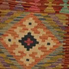 Ročno tkana prevleka za vzglavnik Kilim 45x45 afganski dekorativni vzglavnik