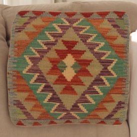 Kilim okrasna blazina 45x45 ročno tkana dekorativna blazina