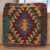 Kilim okrasna blazina 45x45 ročno tkana dekorativna blazina