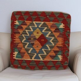 Kilim okrasna blazina 45x45 ročno tkana dekorativna blazina