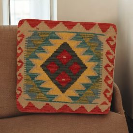 Kilim okrasna blazina 45x45 ročno tkana dekorativna blazina