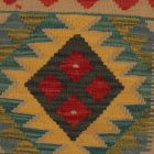 Kilim okrasna blazina 45x45 ročno tkana dekorativna blazina