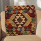 Kilim okrasna blazina 45x45 ročno tkana dekorativna blazina