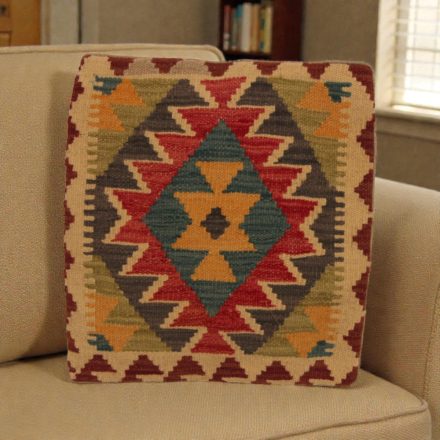 Kilim okrasna blazina 45x45 ročno tkana dekorativna blazina