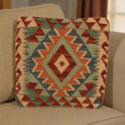 Kilim okrasna blazina 45x45 ročno tkana dekorativna blazina