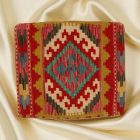 Ročno tkana prevleka za blazino 45x45 Kilim dekorativna blazina