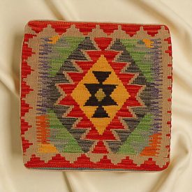 Ročno tkani blazina 45x45 Kilim prevleka za vzglavnik