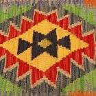 Ročno tkani blazina 45x45 Kilim prevleka za vzglavnik