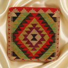 Ročno tkana prevleka za blazino 45x45 Kilim dekorativna blazina
