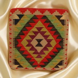 Ročno tkana prevleka za blazino 45x45 Kilim dekorativna blazina