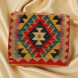   Ročno tkana prevleka za blazino 45x45 Kilim dekorativna blazina