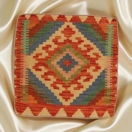 Orientalska blazina Kilim 40x40 ročno tkana prevleka za vzglavnik