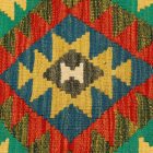 Orientalska blazina Kilim 40x40 ročno tkana prevleka za vzglavnik