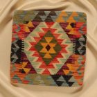 Orientalska blazina Kilim 40x40 ročno tkana prevleka za vzglavnik