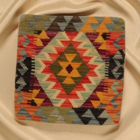   Orientalska blazina Kilim 40x40 ročno tkana prevleka za vzglavnik