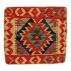 Orientalska blazina Kilim 40x40 ročno tkana prevleka za vzglavnik