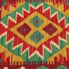 Orientalska blazina Kilim 40x40 ročno tkana prevleka za vzglavnik