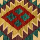 Orientalska blazina Kilim 40x40 ročno tkana prevleka za vzglavnik