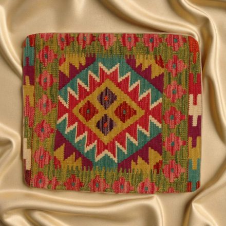 Orientalska blazina Kilim 40x40 ročno tkana prevleka za vzglavnik