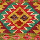 Orientalska blazina Kilim 40x40 ročno tkana prevleka za vzglavnik
