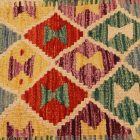Orientalska blazina Kilim 40x40 ročno tkana prevleka za vzglavnik