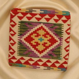   Orientalska blazina Kilim 40x40 ročno tkana prevleka za vzglavnik