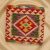 Orientalska blazina Kilim 40x40 ročno tkana prevleka za vzglavnik