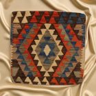 Orientalska blazina Kilim 40x40 ročno tkana prevleka za vzglavnik