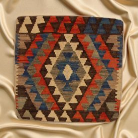  Orientalska blazina Kilim 40x40 ročno tkana prevleka za vzglavnik