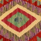 Ročno tkana prevleka za blazino Kilim 45x45 afgan dekorativna blazina