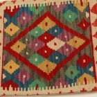 Ročno tkana prevleka za blazino Kilim 45x45 afgan dekorativna blazina
