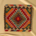 Kilim dekorativna blazina 45x45 ročno tkani prevleka za vzglavnik