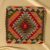 Kilim dekorativna blazina 45x45 ročno tkani prevleka za vzglavnik