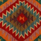 Kilim dekorativna blazina 45x45 ročno tkani prevleka za vzglavnik