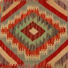 Kilim dekorativna blazina 45x45 ročno tkani prevleka za vzglavnik