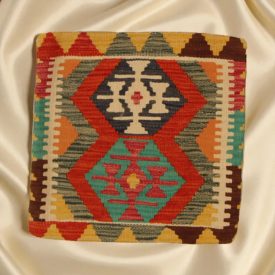   Kilim dekorativna blazina 45x45 ročno tkani prevleka za vzglavnik