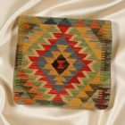Kilim dekorativna blazina 45x45 ročno tkani prevleka za vzglavnik