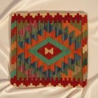 Kilim dekorativna blazina 45x45 ročno tkani prevleka za vzglavnik