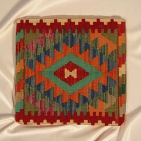   Kilim dekorativna blazina 45x45 ročno tkani prevleka za vzglavnik