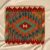 Kilim dekorativna blazina 45x45 ročno tkani prevleka za vzglavnik