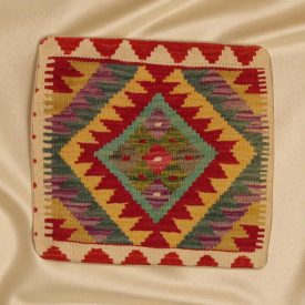Kilim dekorativna blazina 45x45 ročno tkani prevleka za vzglavnik