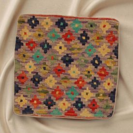   Kilim dekorativna blazina 45x45 ročno tkani prevleka za vzglavnik
