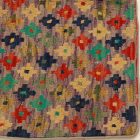 Kilim dekorativna blazina 45x45 ročno tkani prevleka za vzglavnik