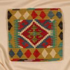 Kilim dekorativna blazina 45x45 ročno tkani prevleka za vzglavnik