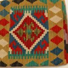 Kilim dekorativna blazina 45x45 ročno tkani prevleka za vzglavnik
