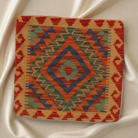   Kilim dekorativna blazina 45x45 ročno tkani prevleka za vzglavnik