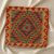 Kilim dekorativna blazina 45x45 ročno tkani prevleka za vzglavnik