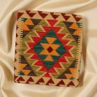 Kilim dekorativna blazina 45x45 ročno tkani prevleka za vzglavnik