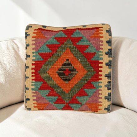 Orientalska dekorativna blazina 40x40 ročno tkana prevleka za blazino iz kilima